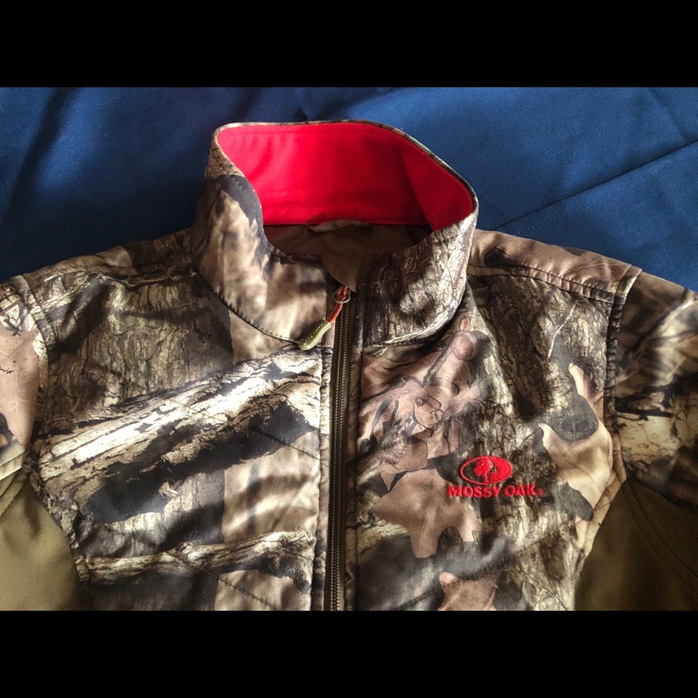 Fleece Lined Mossy Oak Jacket